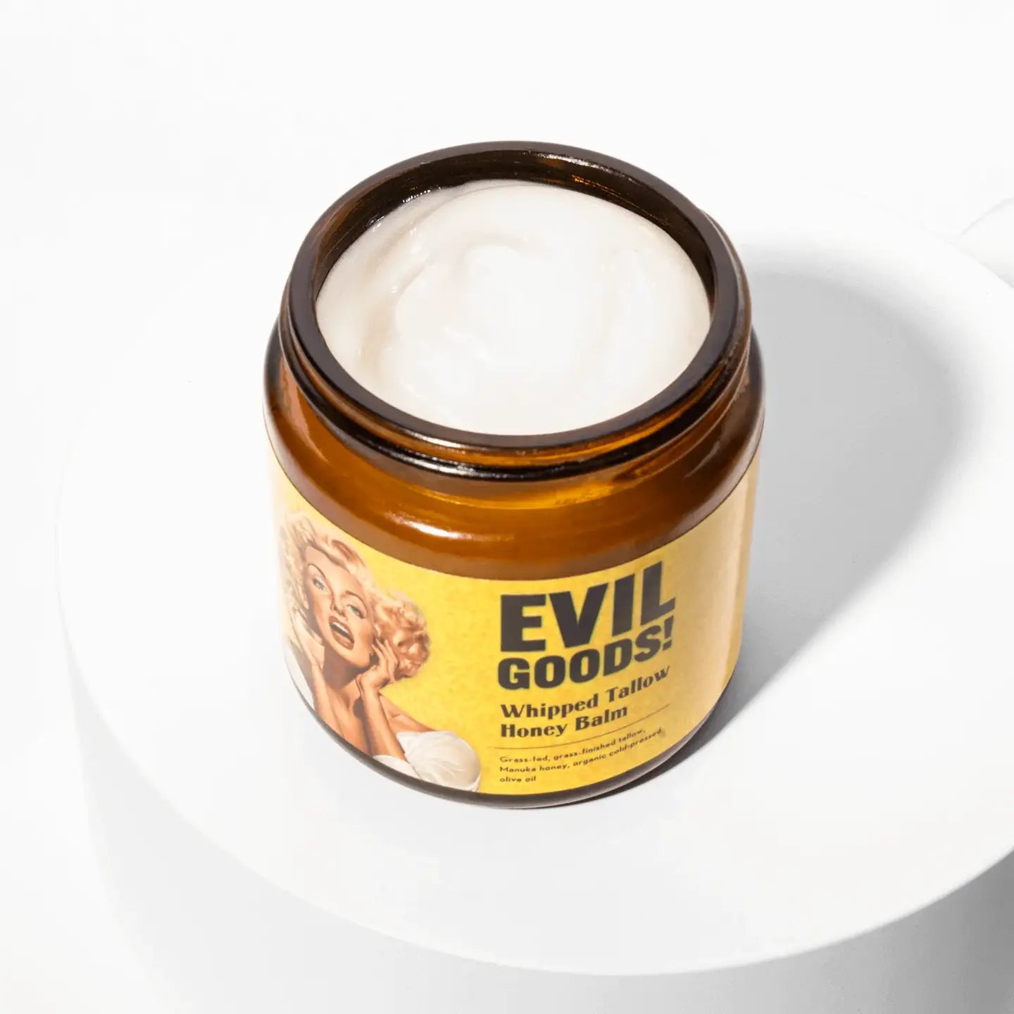 Crema hidratante batida de sebo y miel ELVIS GOODS