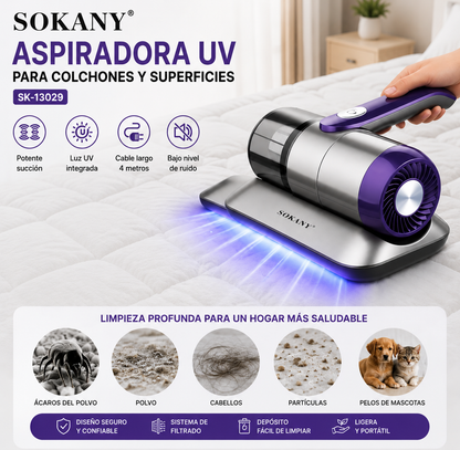 Aspiradora UV para Colchones y Sofás